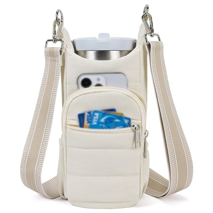 Practical shoulder bag with integrated card pocket Kalsten