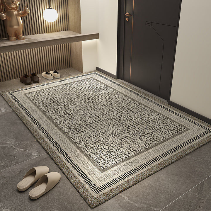 Woven Natural Fiber Welcome Mat