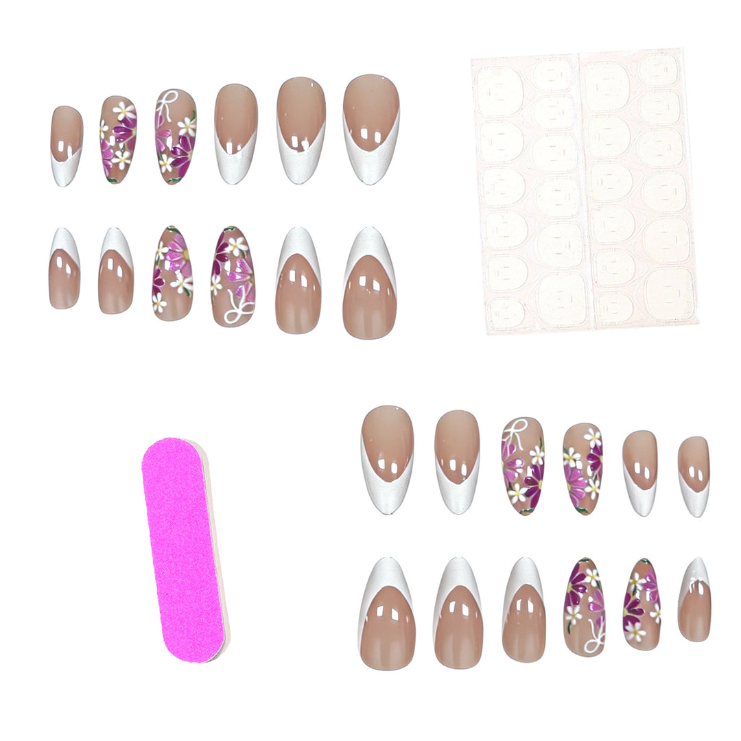 Elaborate Floral Nail Art Kalsten