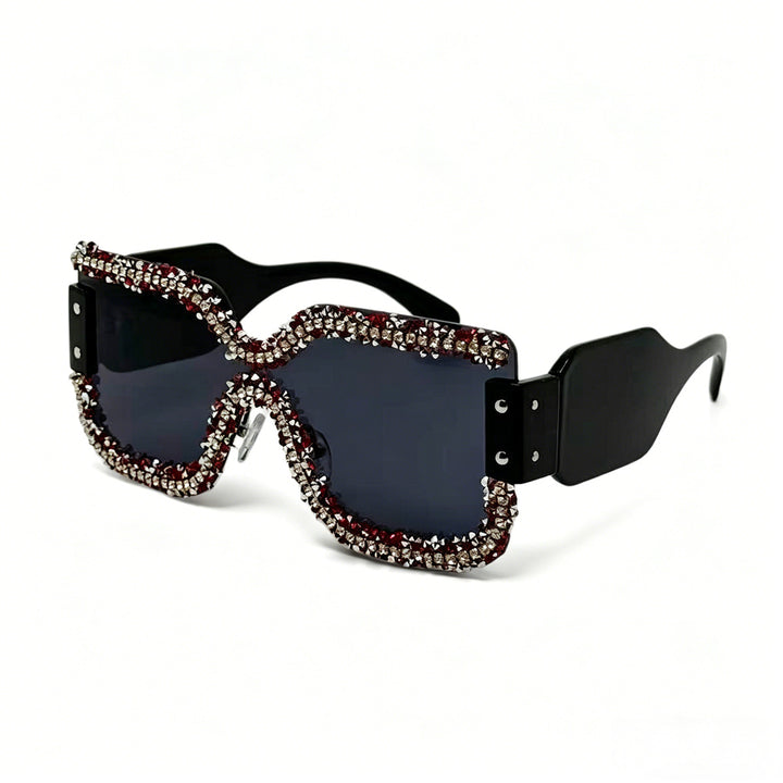 Women's fashionable safety glasses with unique crystal frame Kalsten