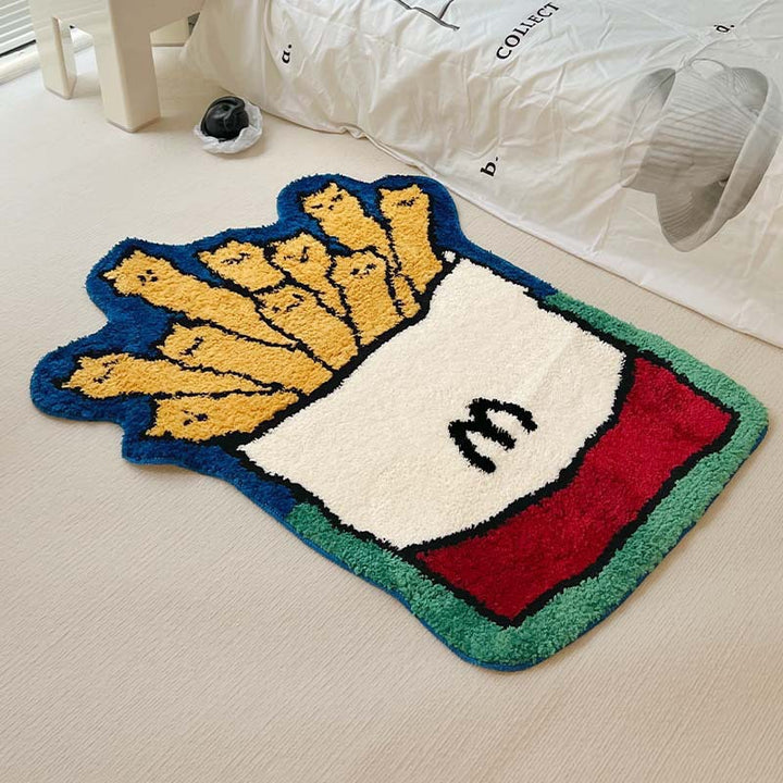 Monstera Leaf Shaped Area Rug