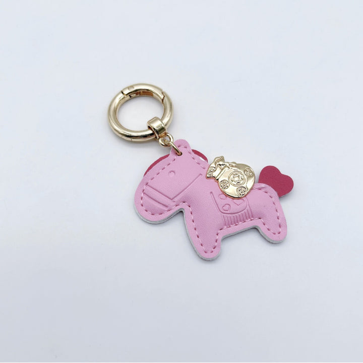 Animal-Shaped Leather Keychain Kalsten