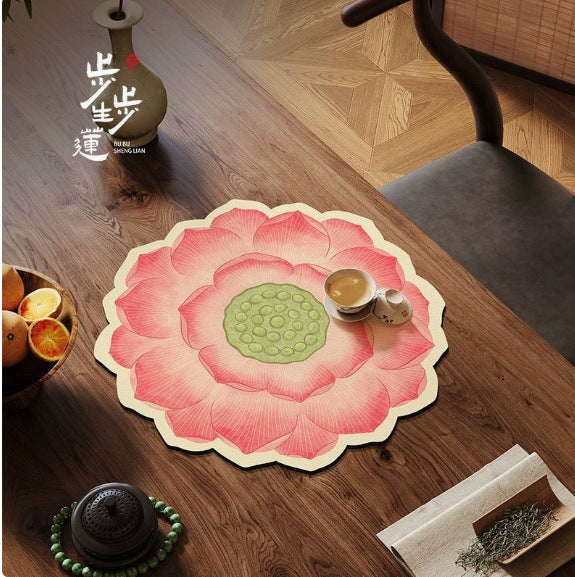 Decorative Lotus Flower Table Mat