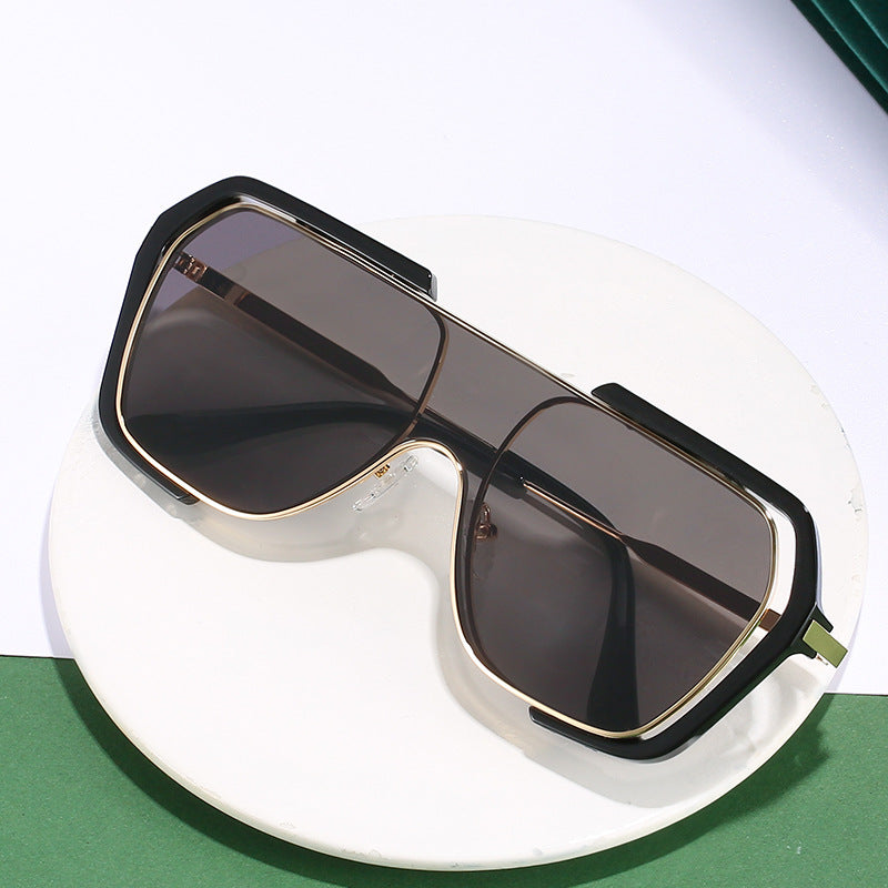 Statement Oversized Angular Sunglasses Kalsten