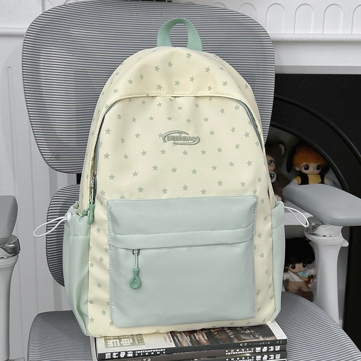 Playful Star-Patterned Daypack