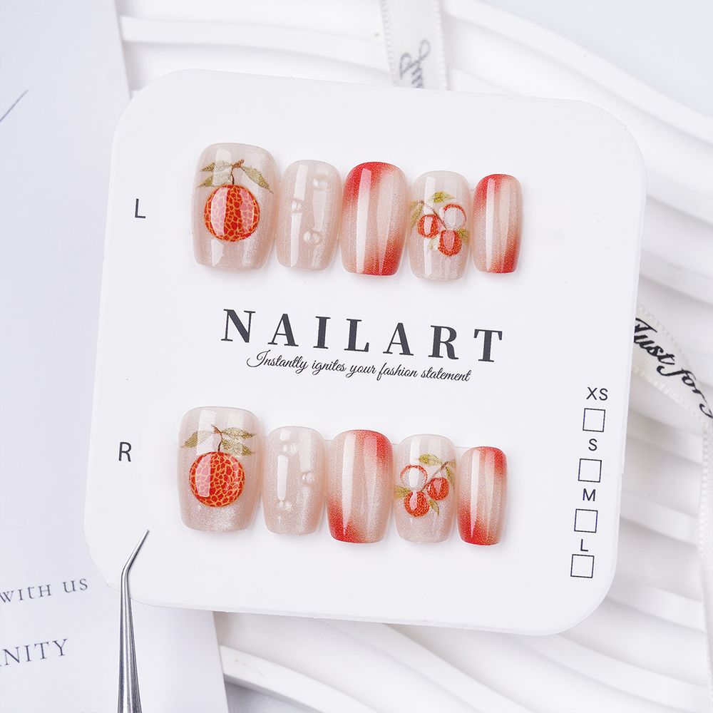 Creative Thematic Press-On Nail Set Kalsten