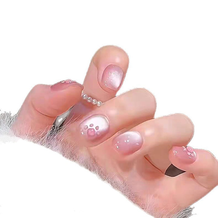Decorative Crystal-Embellished Press-On Nails Kalsten