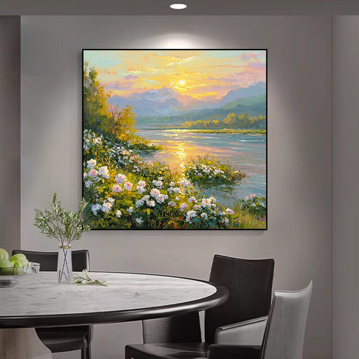 Scenic Landscape Canvas Artwork