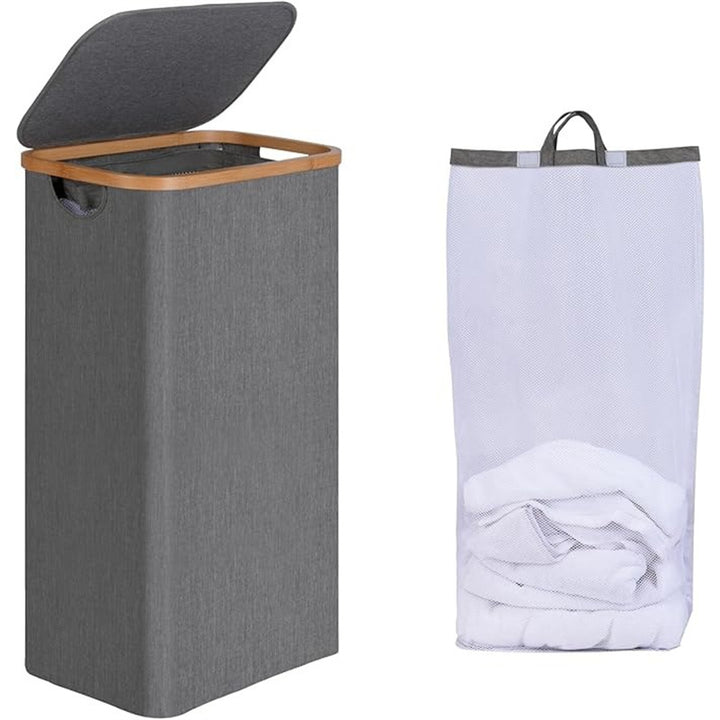 High-quality laundry basket with removable and washable inner bag Kalsten