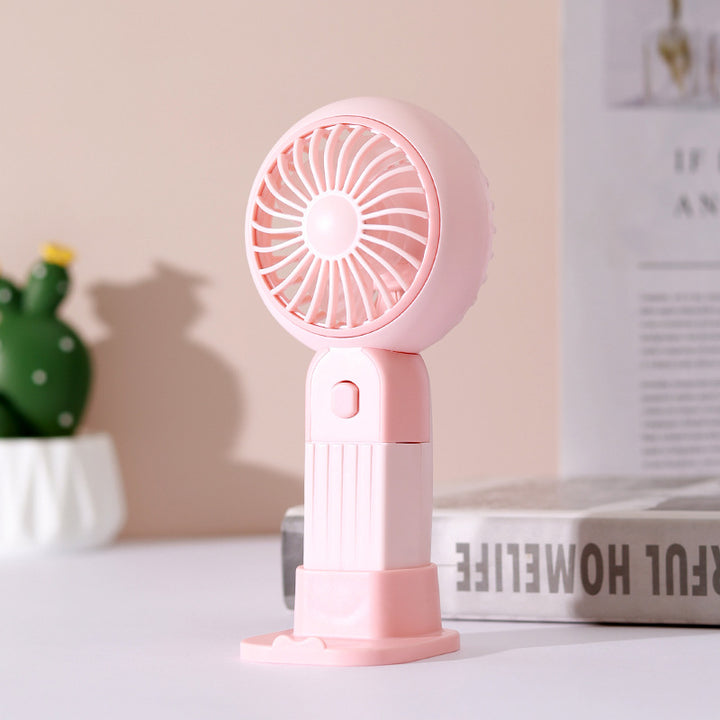 Women's Portable Hand Fan with USB Charging Function and Ergonomic Design Kalsten