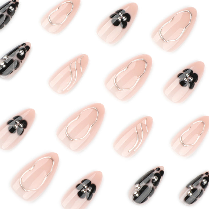 Creative Nail Art with Glitter Accents Kalsten