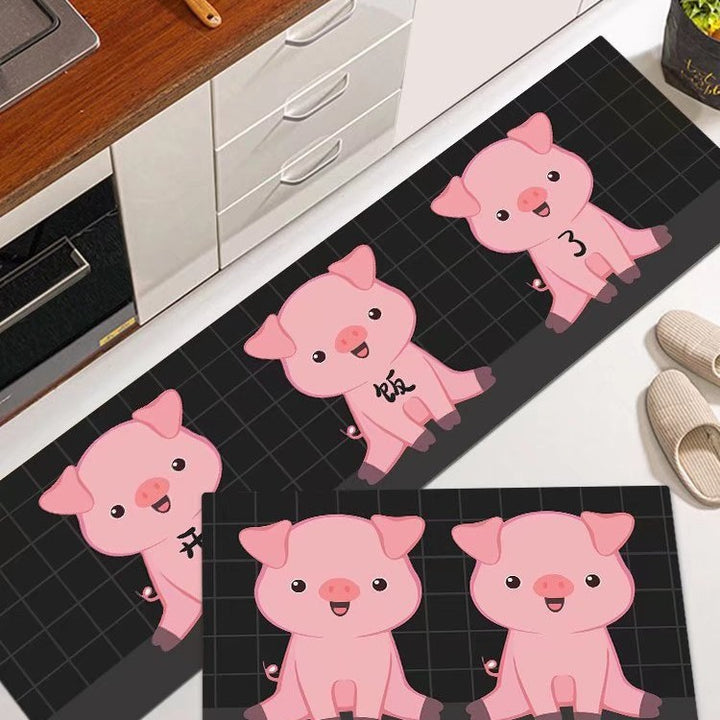Cat-Themed Kitchen Mat Kalsten
