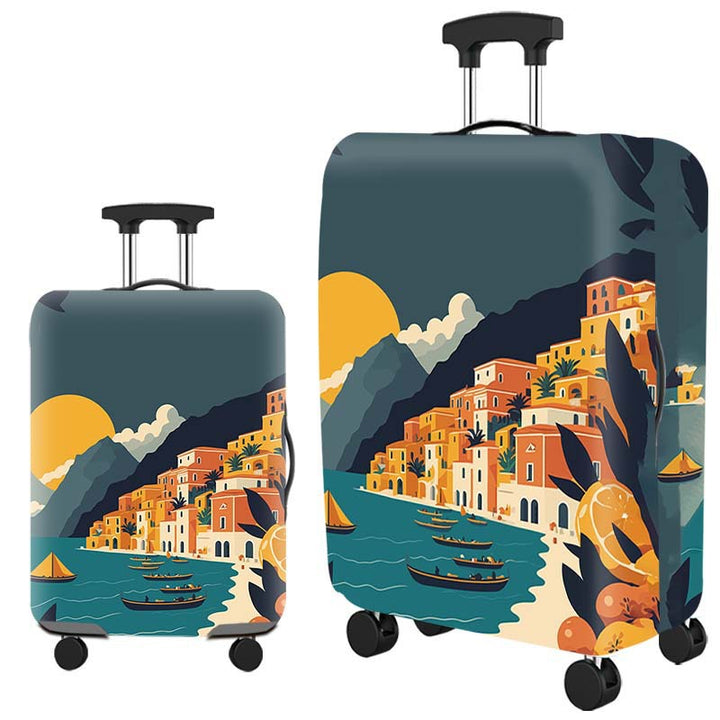 Artistic Travel Hard Shell Suitcase Kalsten