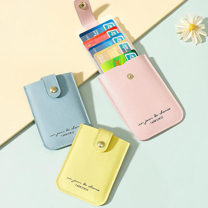 Elegant Leather Card Holder Kalsten