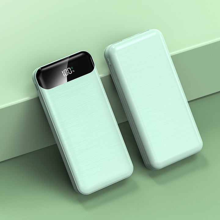 Portable power bank with intelligent LED display and fast charging Kalsten