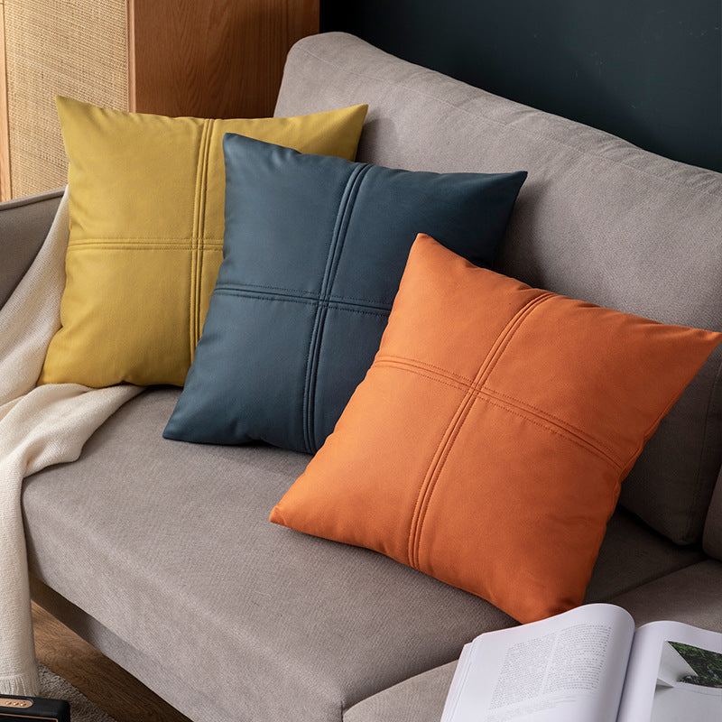 Luxury Faux Leather Cushion
