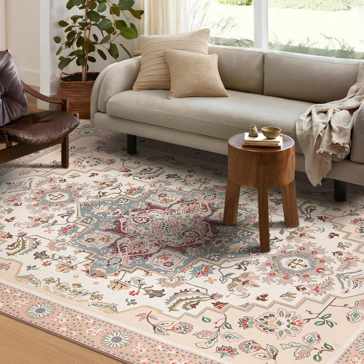 Premium Vintage Flower Pattern Carpet