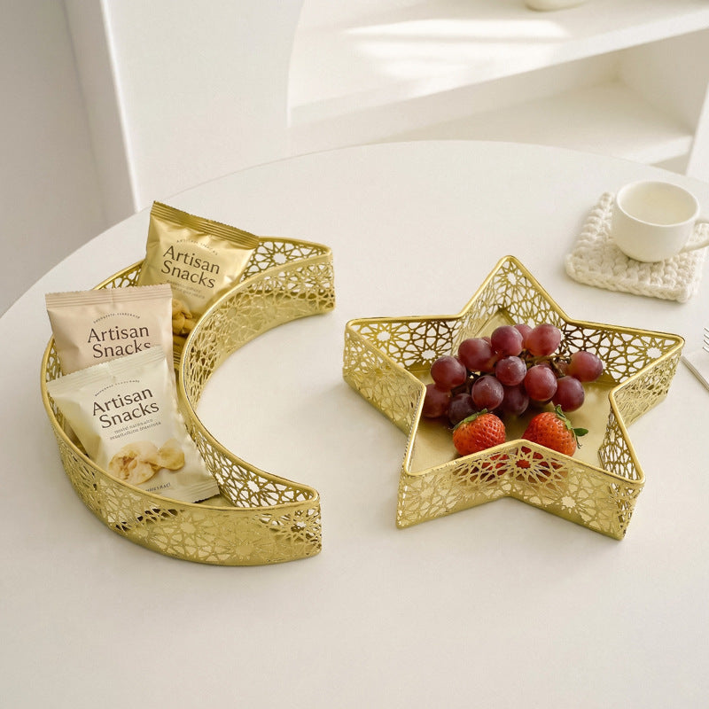 Elegant metal candle holder Kalsten