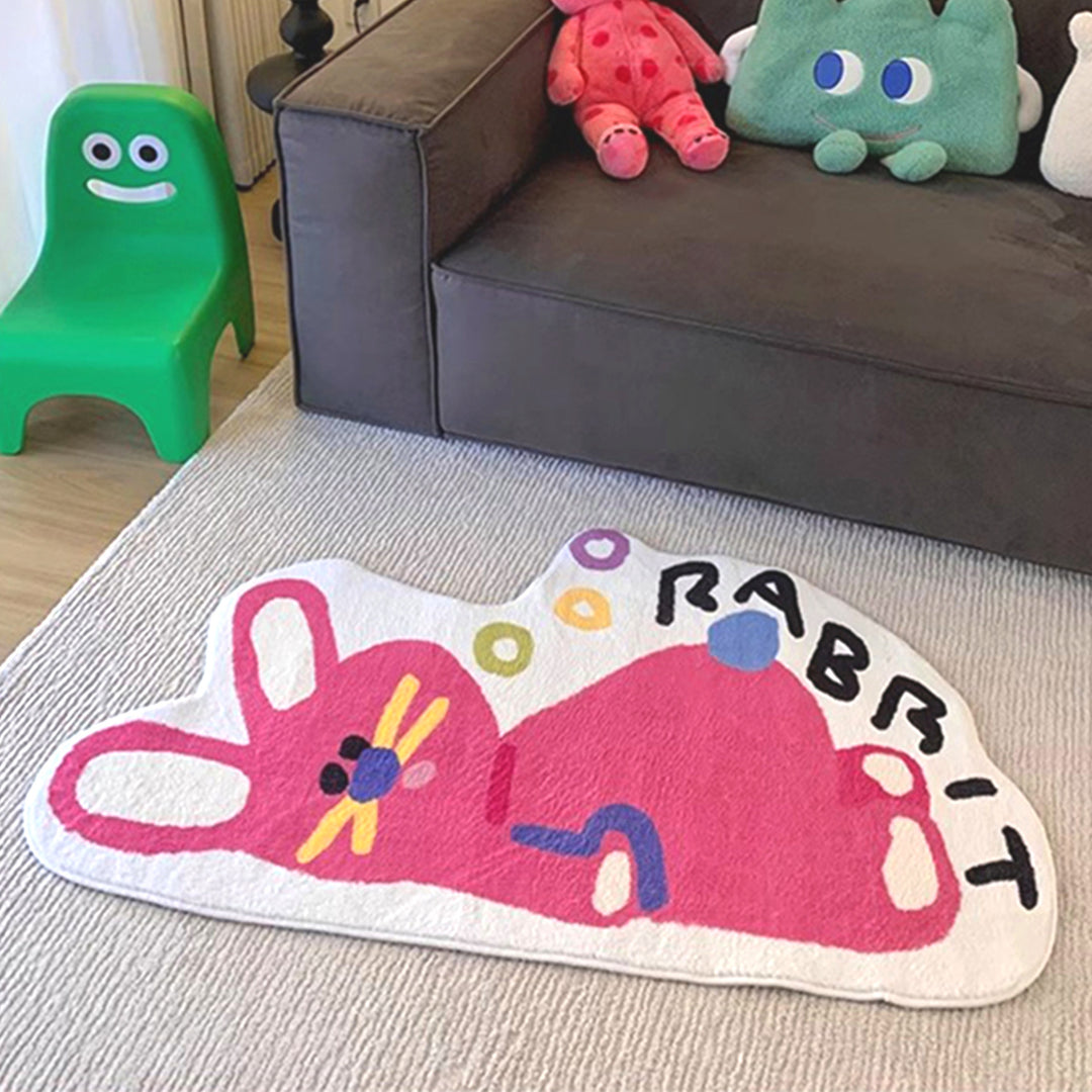 Cute Cartoon Dog-Themed Bath Mat Kalsten