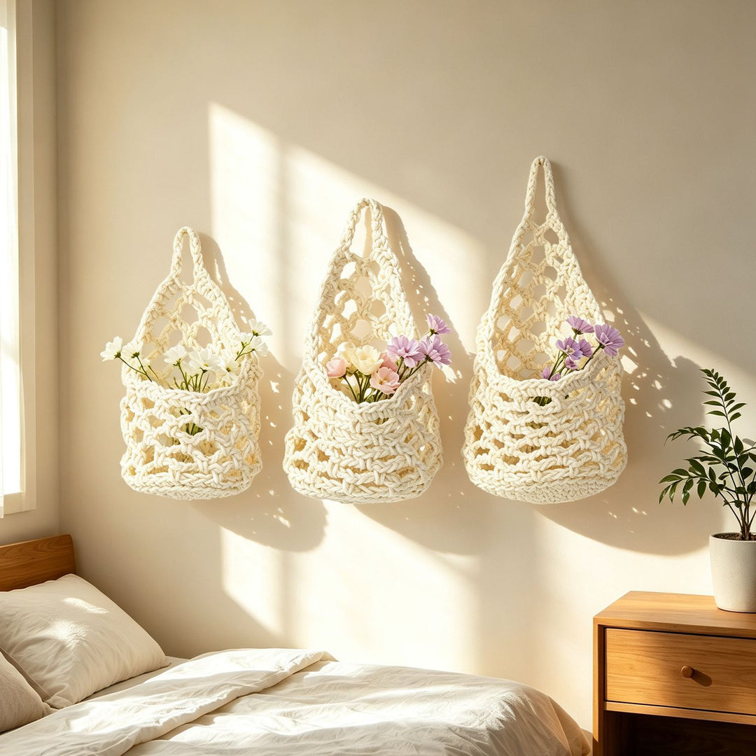 Macrame Flower Basket Kalsten