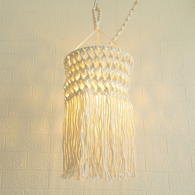 Macramé Pendant Light Fixture Kalsten