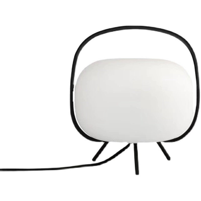 Modern Minimalist Table Lamp with Elegant Curved Design