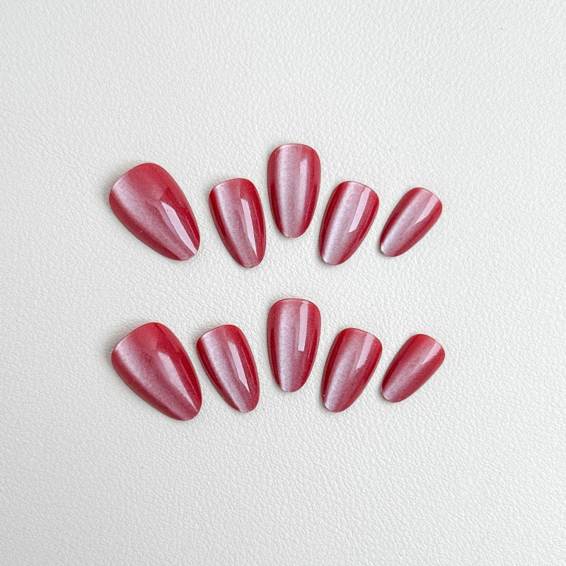 Elegant artificial nails with shimmering finish Kalsten