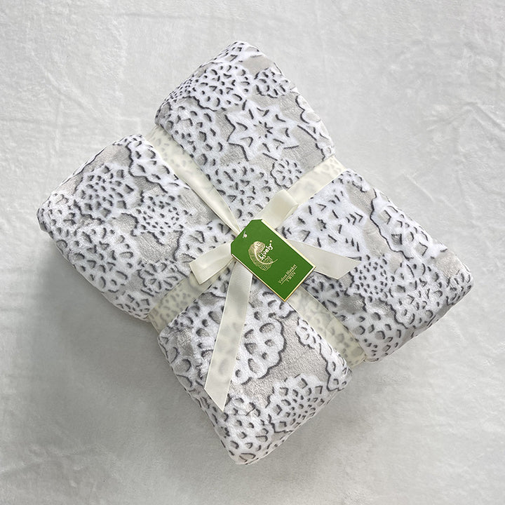 Plush Decorative Throw Blanket
