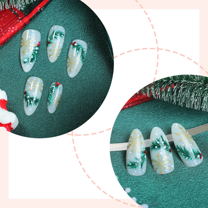 Seasonal Holiday-Themed Press-On Nail Set Kalsten
