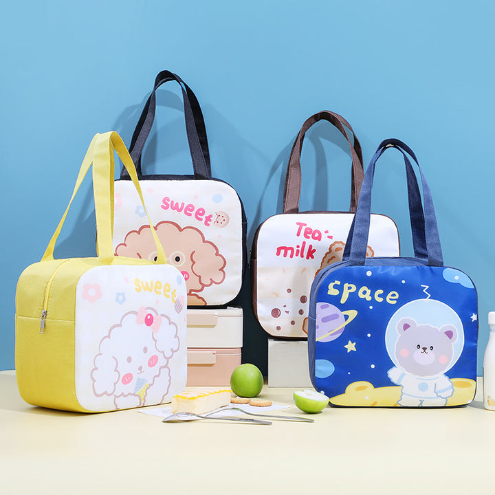 Cute Cartoon Insulated Lunch Bag