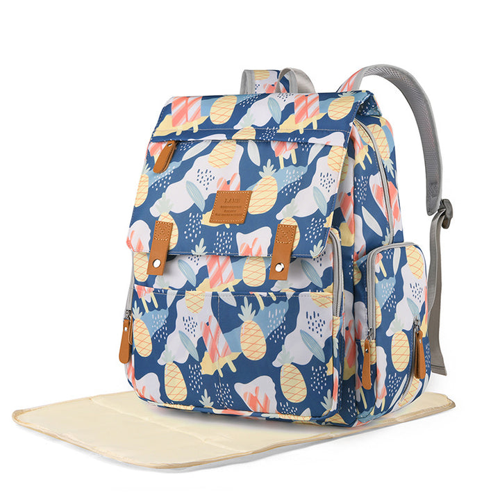 Stylish Patterned School Backpack Kalsten