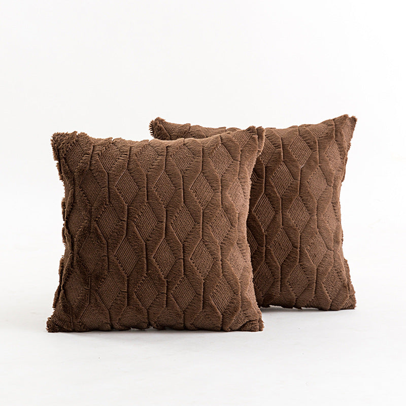 Luxurious Texture Accent Cushion