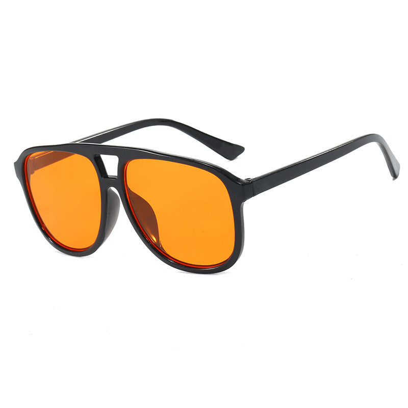 Women's fashionable sunglasses in transparent design with colored lenses Kalsten