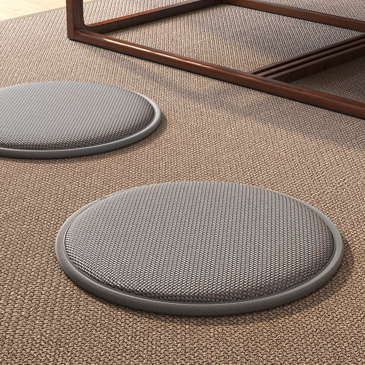 Round Textured Cushioned Floor Mat Kalsten