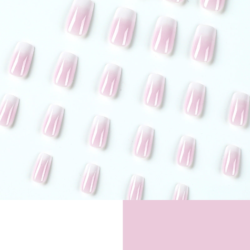 Artful Nail Extensions with Ombre Design Kalsten