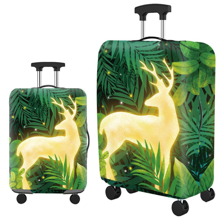 Women's hard shell suitcase with cute dog design Kalsten