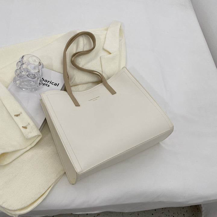 Minimalist Leather Tote Bag Kalsten