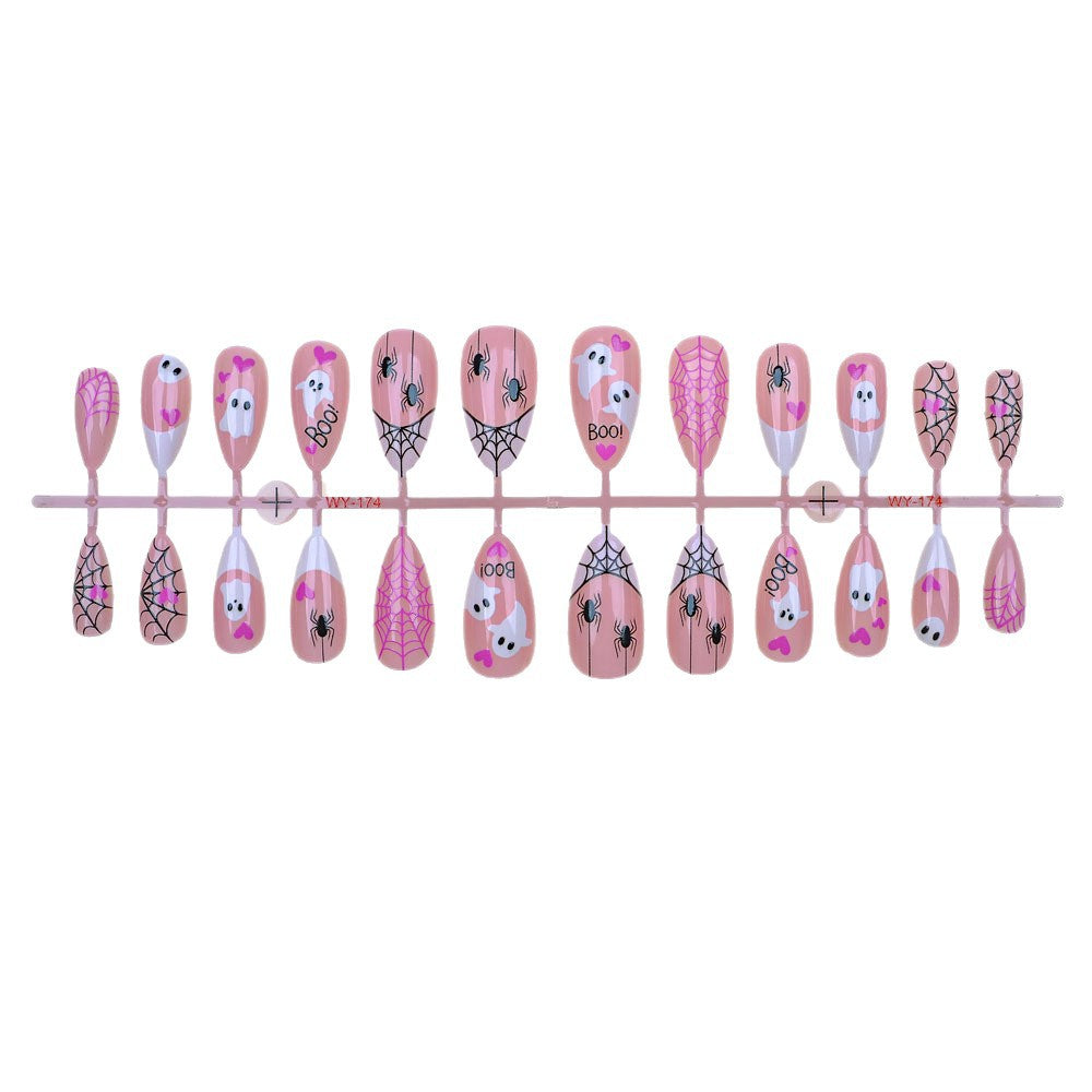 Halloween-Themed Press-On Nail Art Set Kalsten