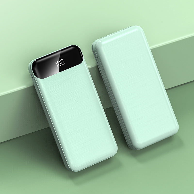 Ultra-Slim Power Bank with LCD Display and Fast Charging Function Kalsten