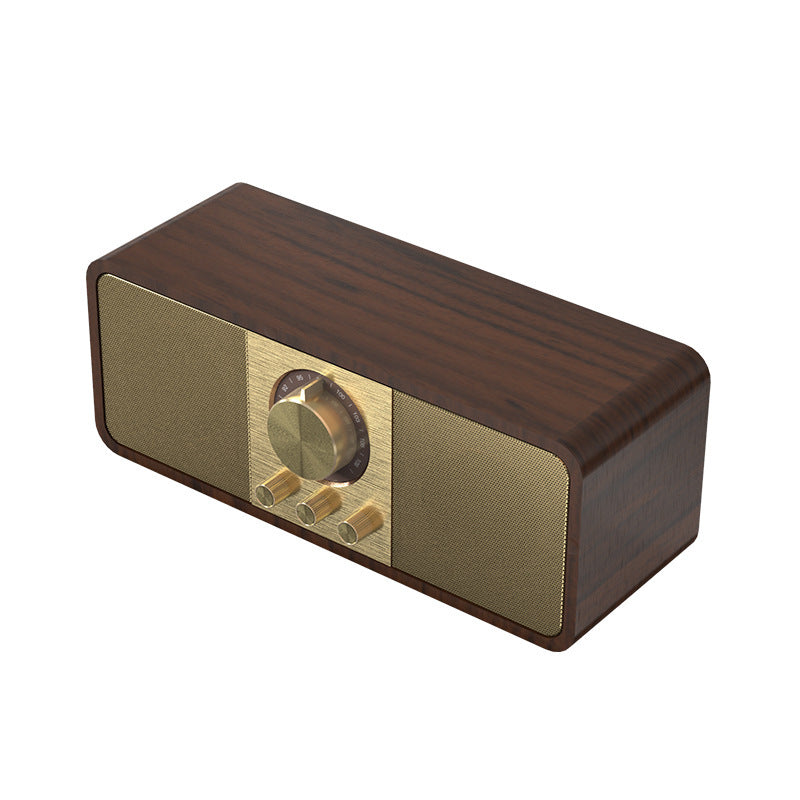Vintage-Inspired Bluetooth Speaker