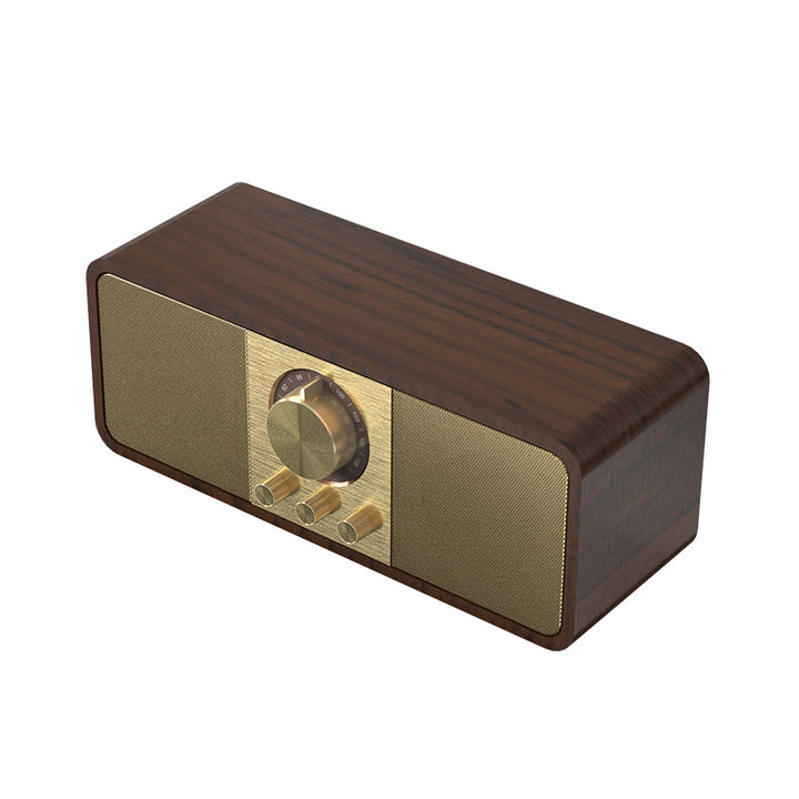 Vintage-Inspired Bluetooth Speaker