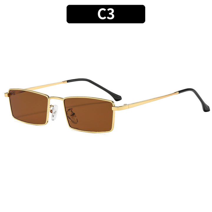 Vintage-Inspired Rectangle Sunglasses