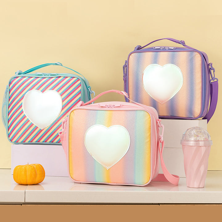 Insulated Rainbow Lunch Bag