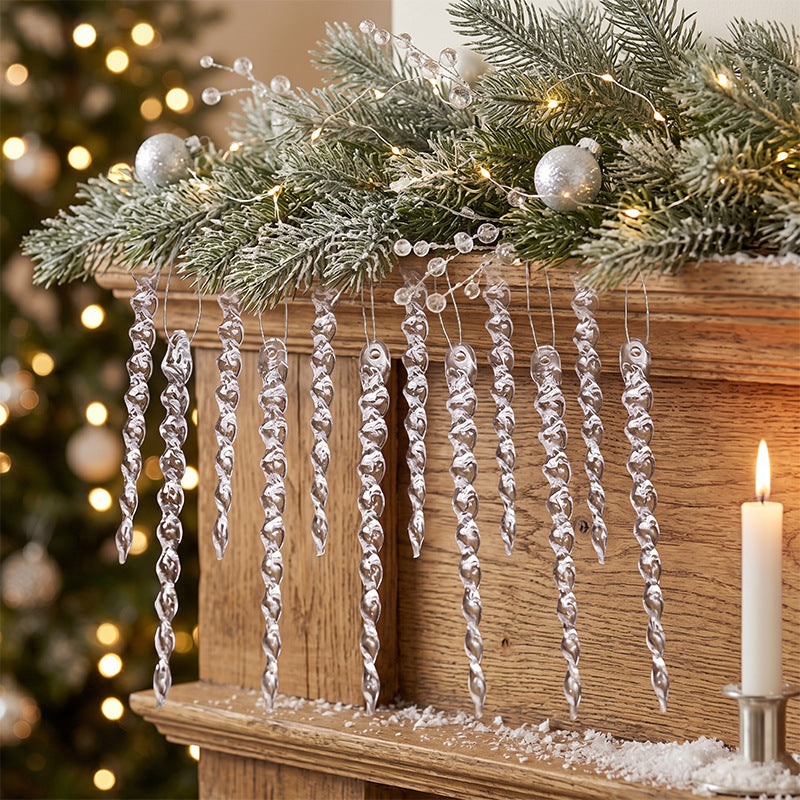 Crystal Icicle Ornaments