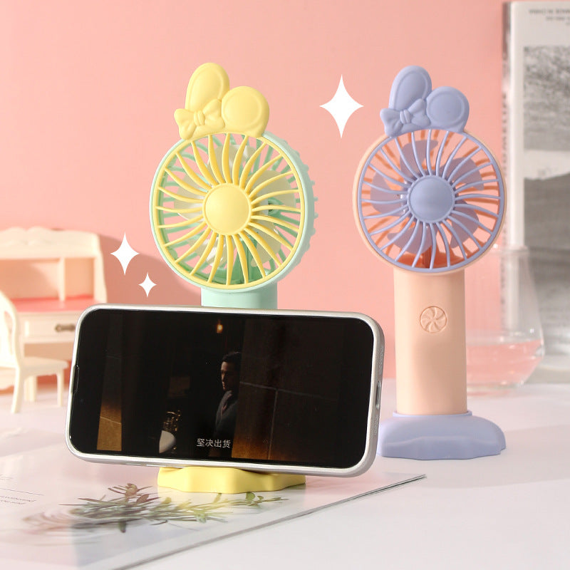 Ladies Portable Hand Fan with Playful Design Kalsten