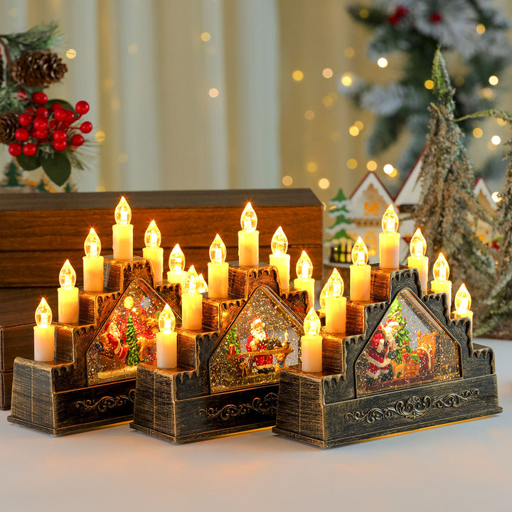 LED Illuminated Christmas Scene Decoration Kalsten