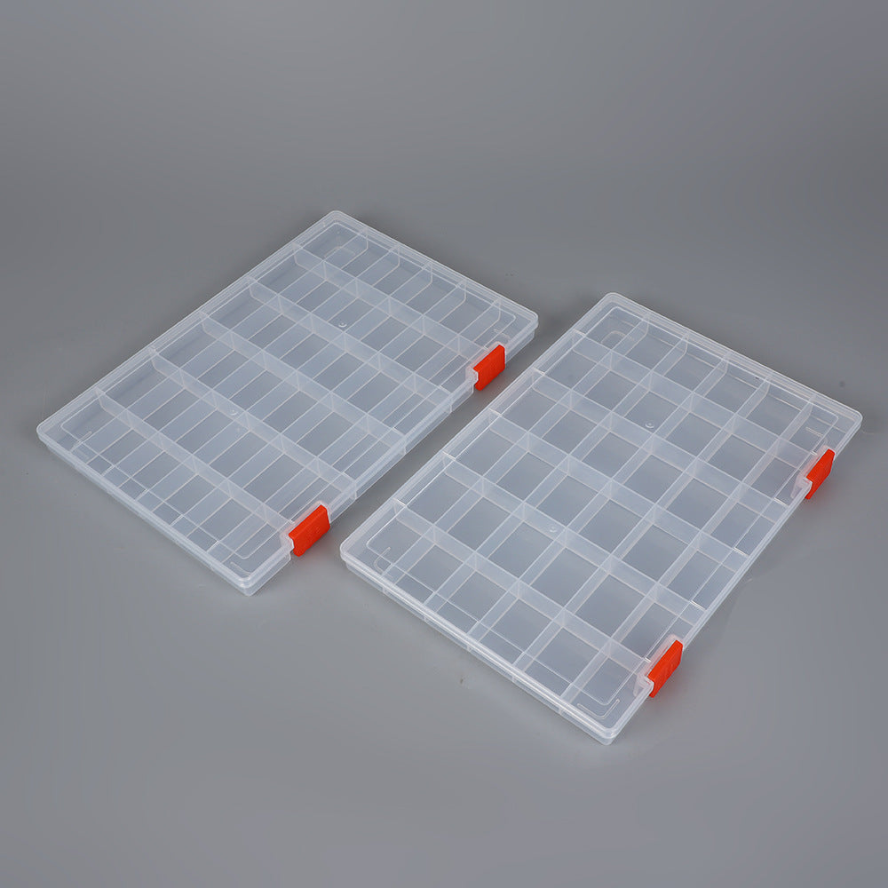 Transparent Multi-Grid Craft Organizer Kalsten