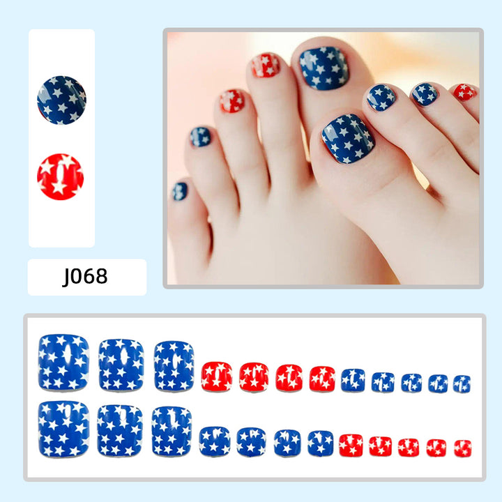 Nail Art Set with Star Motif Kalsten