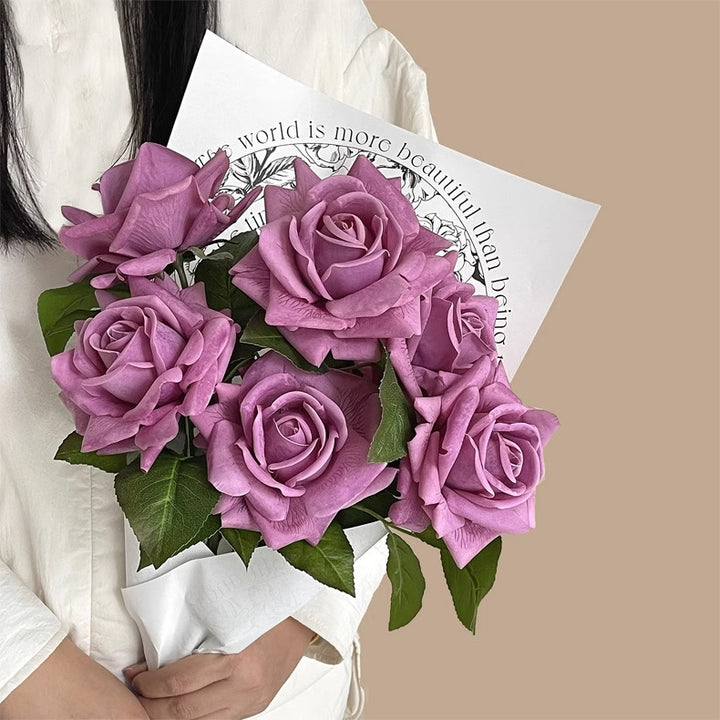 Decorative Realistic Rose Stem