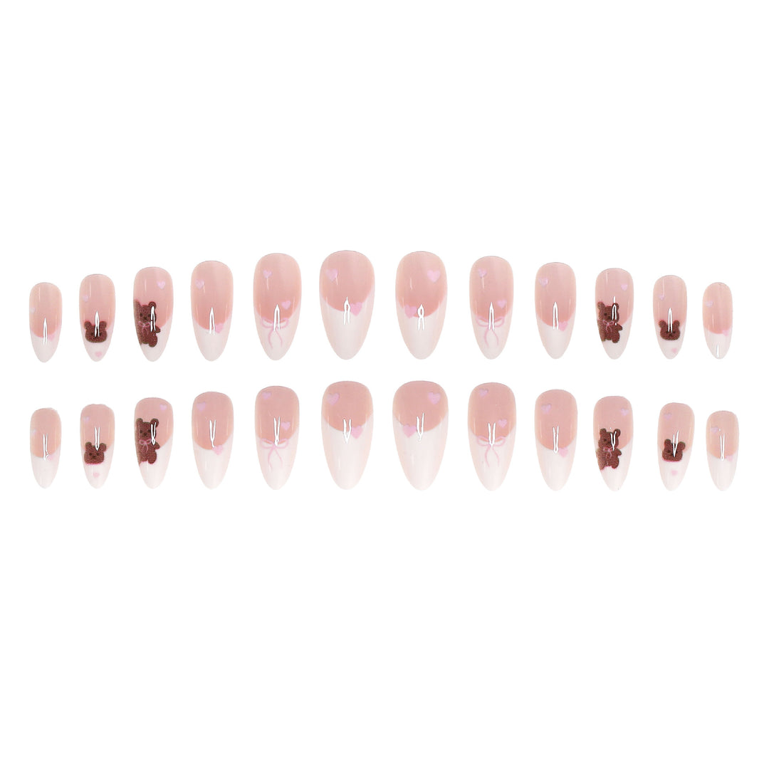 Themed Cartoon Press-On Nail Set